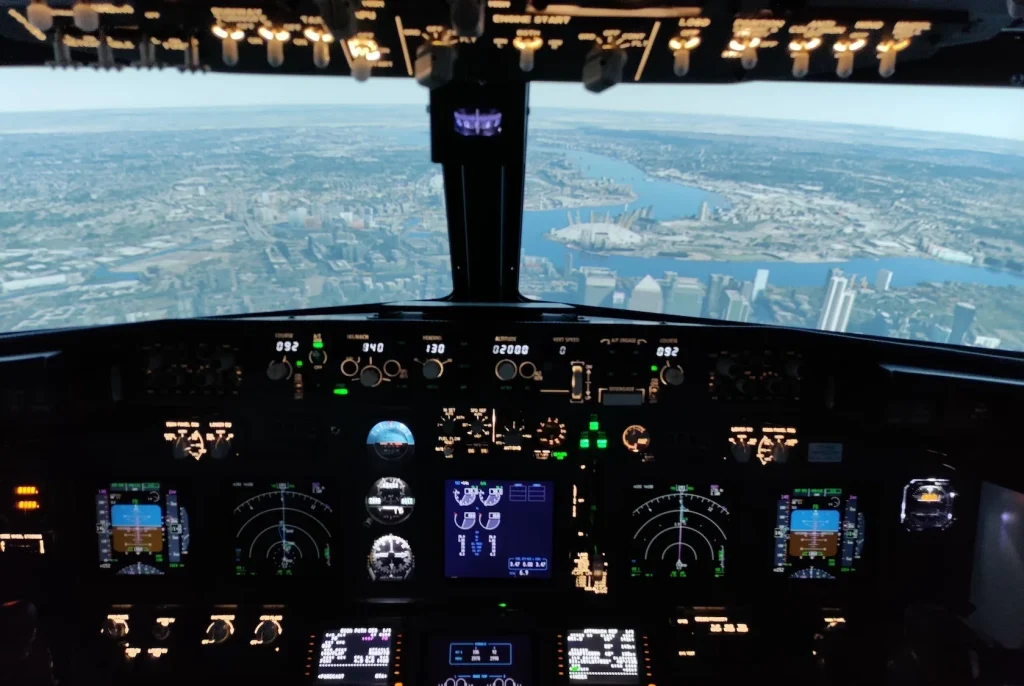FlyOne Flight Simulator Bratislava Boeing 737 Cockpit Experience in Old Town-1