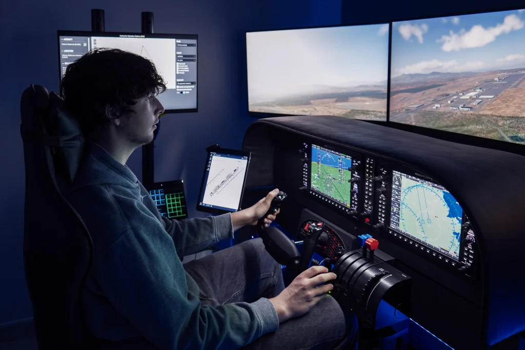 GreekSimmers Flight Simulator Athens Airbus A320 EDGE 6D Experience in Koropi 4