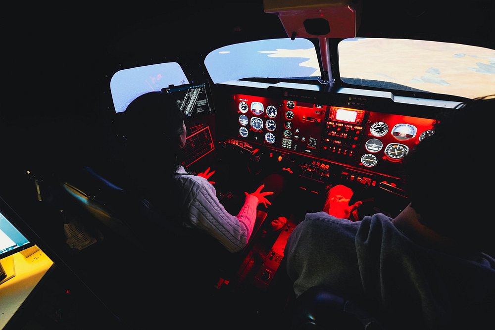 GreekSimmers Flight Simulator Athens Airbus A320 EDGE 6D Experience in Koropi