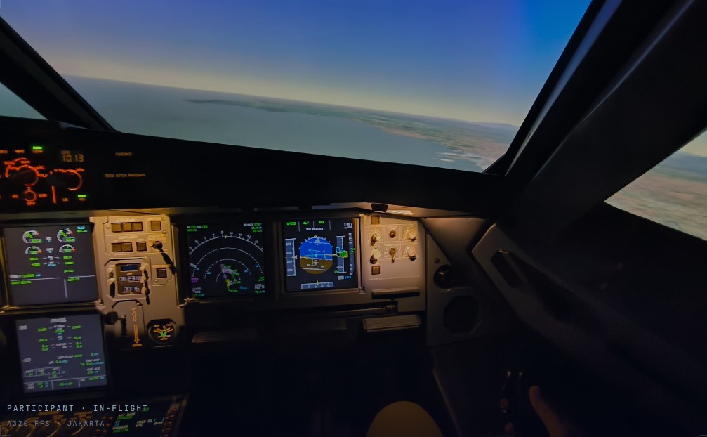 Hangar 1 Aero Jakarta Airbus A320 Full Flight Simulator — Briefed by Active Airline Captains-1