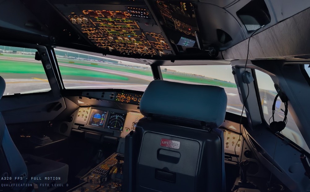 Hangar 1 Aero Jakarta: Airbus A320 Full Flight Simulator — Briefed by Active Airline Captains