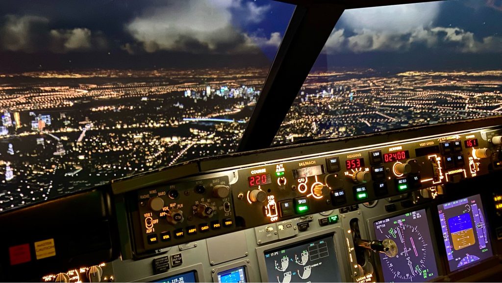 JETex Flight Simulator Christchurch Boeing 737 Cockpit Experience in Avonhead-2