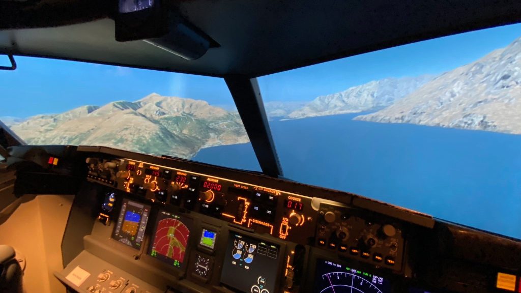 JETex Flight Simulator Christchurch Boeing 737 Cockpit Experience in Avonhead-3