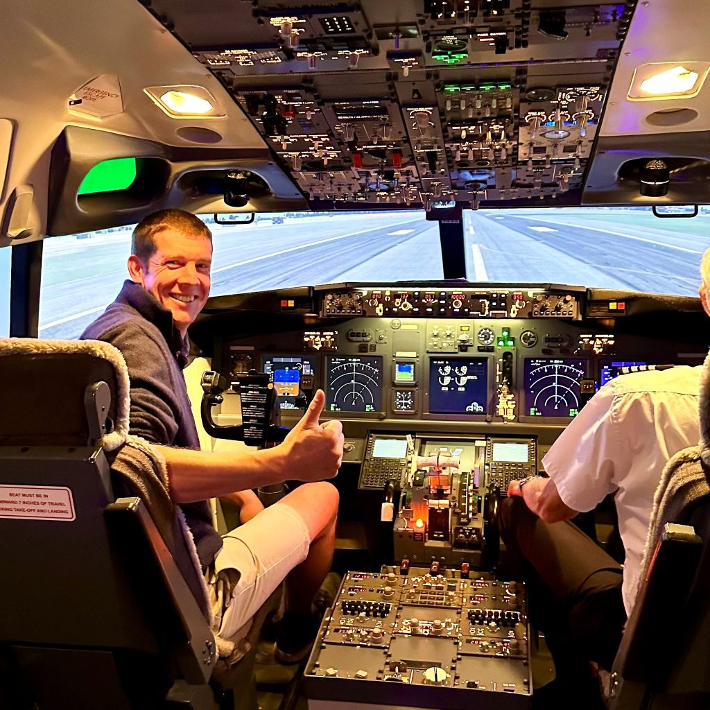 JETex Flight Simulator Christchurch Boeing 737 Cockpit Experience in Avonhead-6