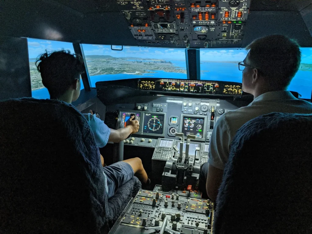 Jet Flight Simulator Canberra Boeing 737, Australia