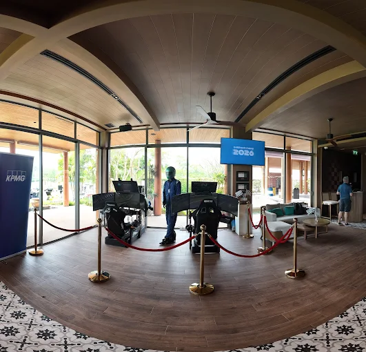 SIMPRO Academy Phuket Immersive VR Flight Simulator Experience at Boat Lagoon