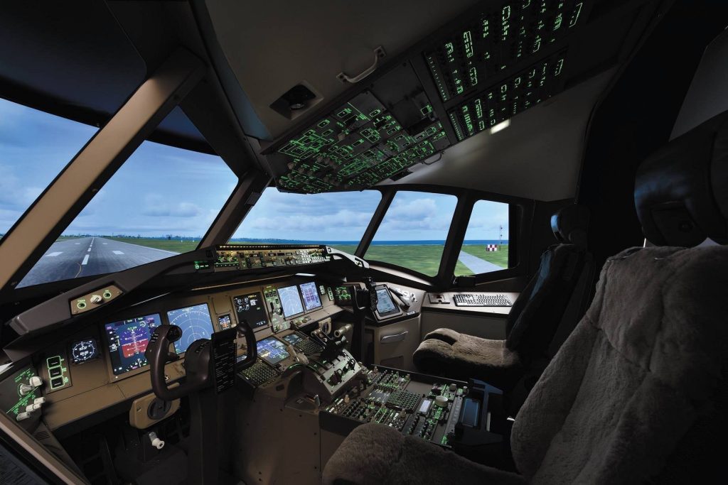 Skyart JAPAN Flight Simulator Tokyo Boeing 777 Cockpit Experience in Shinagawa-2