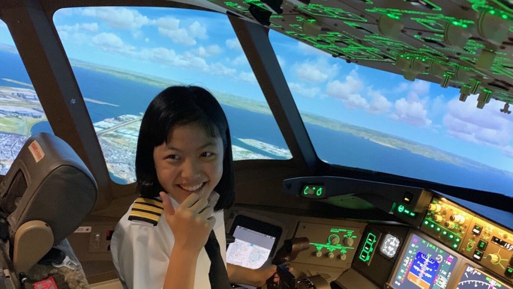 Skyart JAPAN Flight Simulator Tokyo Boeing 777 Cockpit Experience in Shinagawa-4