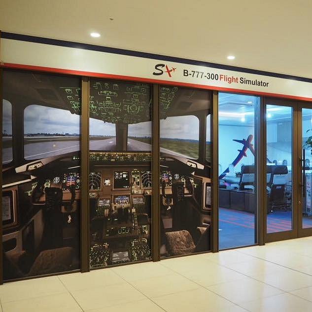 Skyart JAPAN Flight Simulator Tokyo Boeing 777 Cockpit Experience in Shinagawa-8