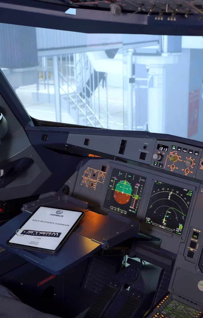 Storm Flight Center Santiago Airbus A320 Cessna Cockpit Experience in Vitacura