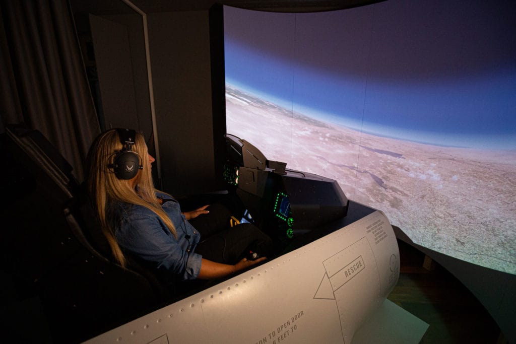 The Pilot Center Athens Airbus A320 F 16 Falcon Cockpit Experience in Ilioupoli