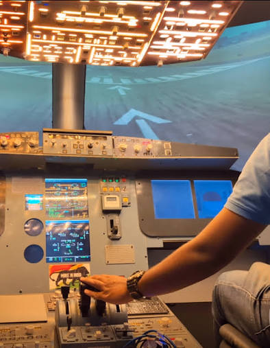 Yoskies Flight Simulator Pune Airbus A320 Experience in Baner